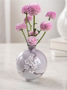 Bing & Grondahl Denmark Cherry Blossom Bud Vase 🌸